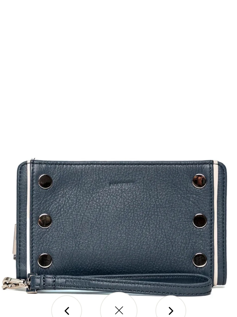 Hammitt Bryant Wristlet Wallet in Navy Blue NWT
